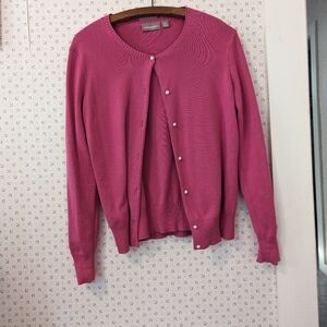 Croft & Barrow Women's Cotton Sweater Set S